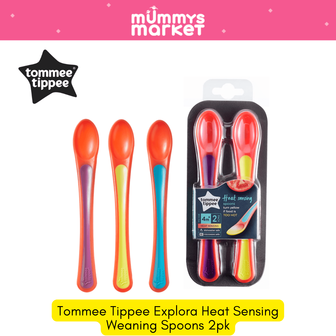 Tommee Tippee Explora Heat Sensing Weaning Spoons 2pk